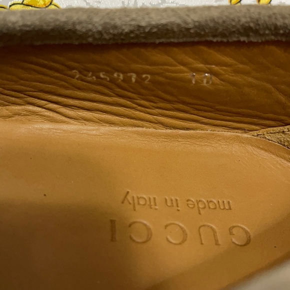 Suede desert tan Gucci loafers - Picture 11 of 16